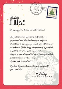 Mikulás levél 1.