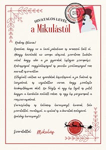 Mikulás levél 2.