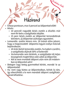 Házirend