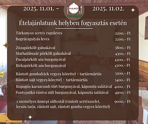 Ünnepi ételválaszték